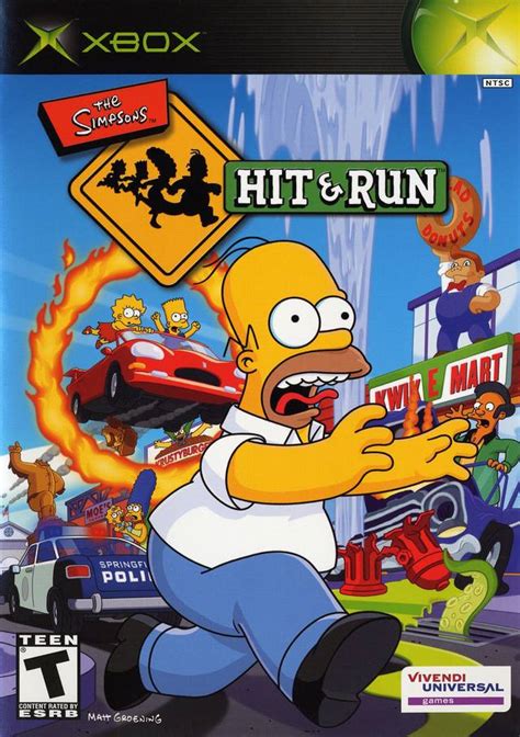 Hit & run was released on windows. Simpsons Hit and Run Xbox