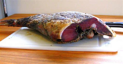 Venison Prosciutto Venison Recipes Smoked Food Recipes Deer Recipes