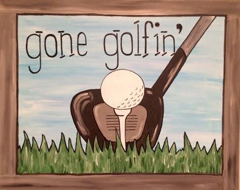 Gone Golfin Paint Party Farm
