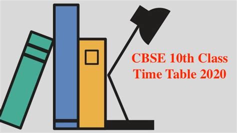 The exam for class 10 is beginning from may 4, 2021. CBSE 10th Time Table 2021 {OUT} Board 10 Class Date sheet ...