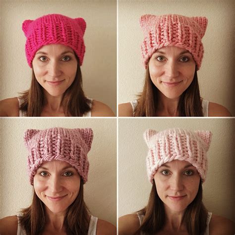 Free Quick Pussyhat Pattern For Bulky Yarn — Kate Scalzo Knits