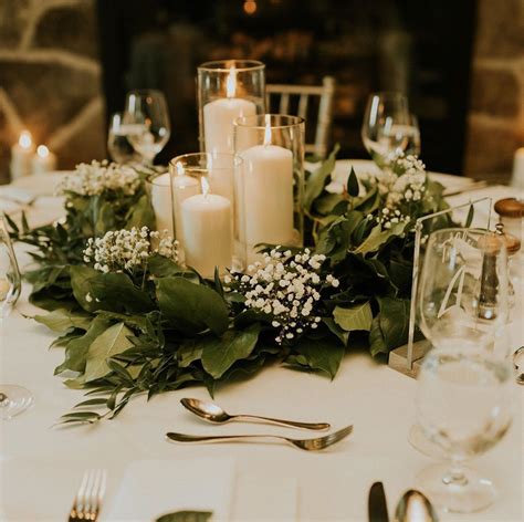 Candles And Greenery Wreaths Are A Simple Addition To Add Instant