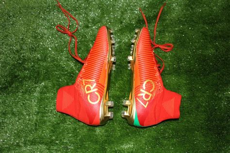 Cr7 Limited Red Gold Portugal Mercurial Superfly Vapor Xi Outdoor