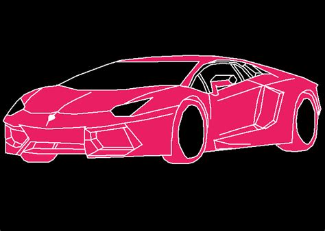 Editing Lamborghini Aventador Free Online Pixel Art Drawing Tool