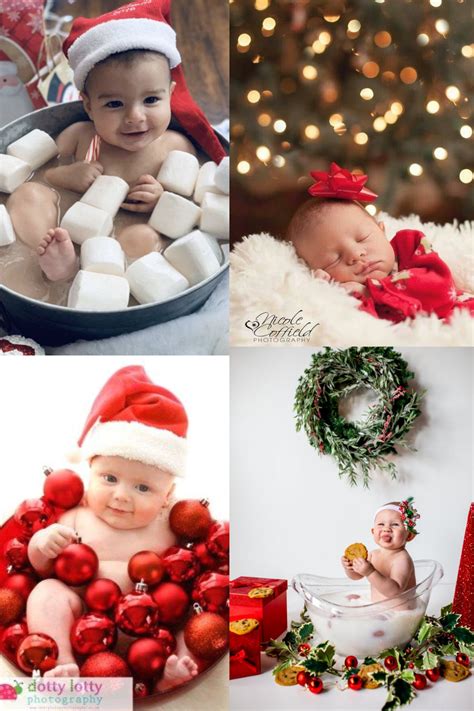 31 Adorable Diy Christmas Baby Photo Ideas Just Simply Mom
