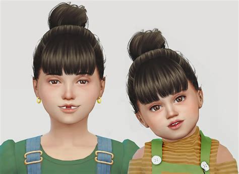 Simiracle Anto`s Goldfish Hair Retextured Sims 4 Hairs