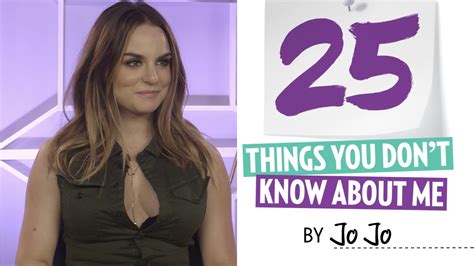 Jojo 25 Things You Dont Know About Me Youtube