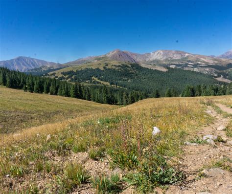 Black Powder Pass Trail At The Summit Of Boreas Pass Crazy About