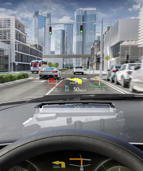 Continental Puts Augmented Reality Into The Windscreen With Its Head Up