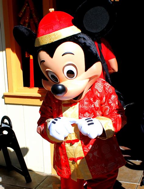 Lunar New Year Mickey Passes By Taken On February 1 2014 Flickr