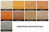 Pictures of Wood Stain Colors