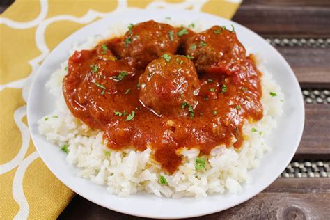 Meatballs And Rice With Hidden Vegetables Savvy In The Kitchen