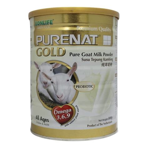 Three times their weight) during their first year, it's important to. PURENAT GOLD GOAT MILK POWDER 800gram | Shopee Malaysia