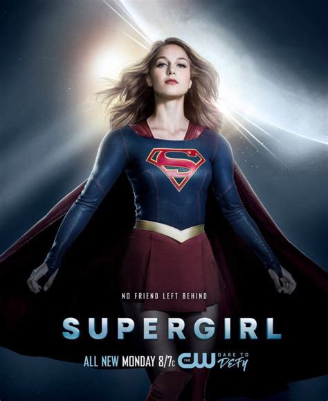 Supergirl Novo Pôster Promocional Da 2ª Temporada Da Série Minha Série