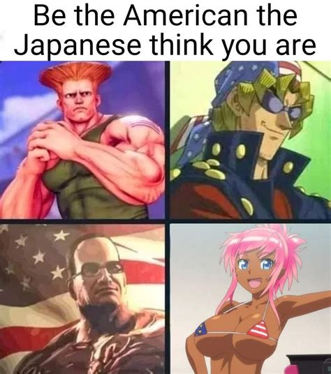 Americans In Anime Rhenmem
