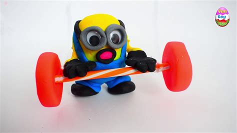 Minions Funny Stop Motion Gym Fitness Workout Youtube