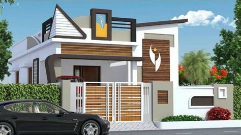 Front Design Of Single Story House Single Floor House Design Small