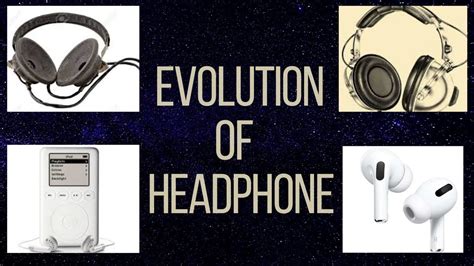 Evolution Of Headphones Youtube