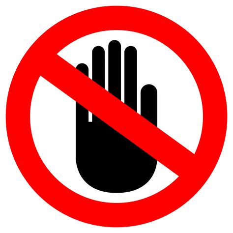 no touching clipart 20 free cliparts download images on clipground 2024