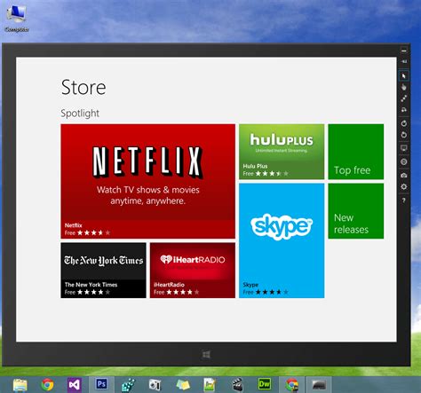 Modern Ui Run Windows Store Apps In A Window On The Desktop In