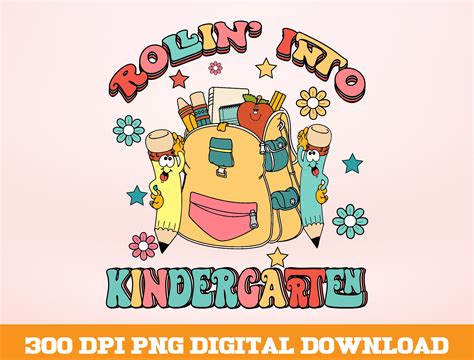 Rollin Into Kindergarten Png Graphic By Monneydesign · Creative Fabrica