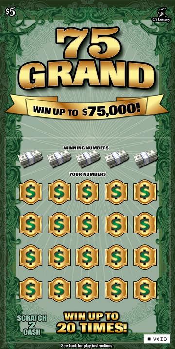 The next day, he scratched it off and realized it was a winner. CT Lottery Scratch Offs Tickets with the Best Odds