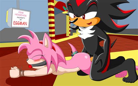 Rule 34 All Fours Ambiguous Penetration Amy Rose Anthro Ass Ball Gag