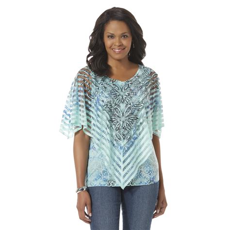 Live And Let Live Womens Tank Top And Poncho Filigree