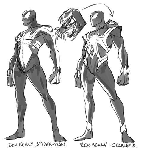 Iban Coello On Twitter Here Is My Design Of Venomized Ben Reilly For
