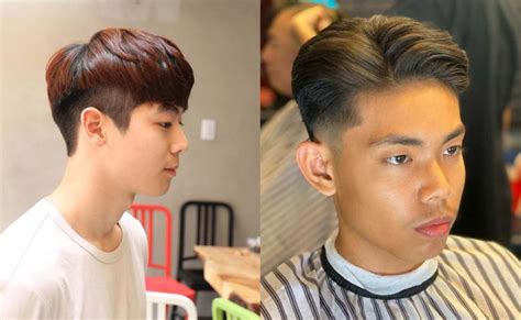 Model Two Block Haircut Pria Bak Artis Korea