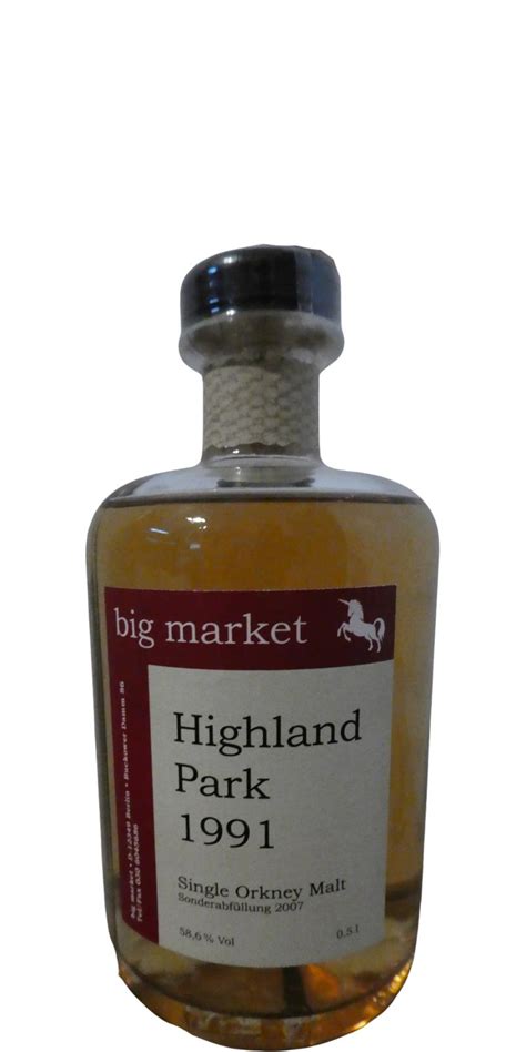 Highland Park 1991 Bm Ratings And Reviews Whiskybase