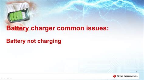 Battery Charger Common Issues Why My Battery Is Not Charging Youtube