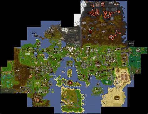 Runescape Map Build Minecraft Project