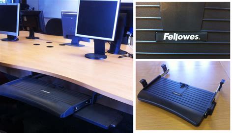 Under Desk Keyboard And Mouse Tray Fellowes Brand X8 Available