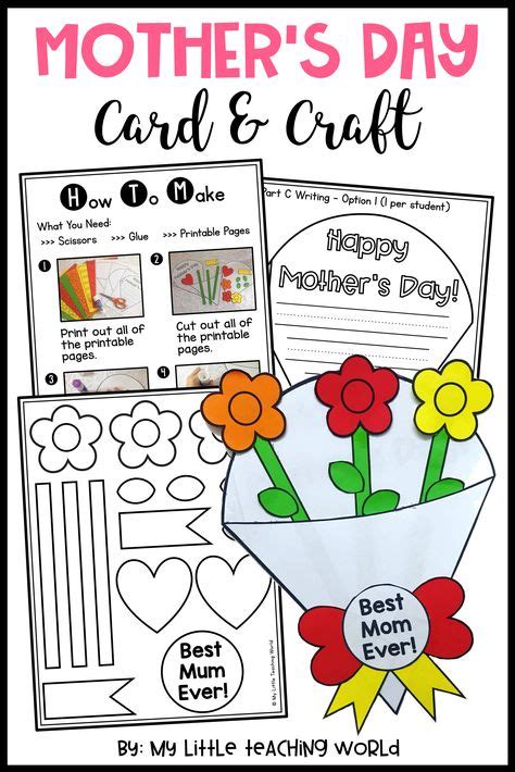 11 Best Mothers Day Images In 2019 Flower Crafts Preschool