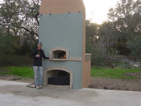 Combo Pizza Oven Fireplace Texas Oven Co Flickr