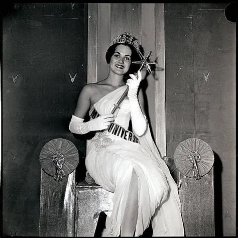 Miss Universe Beauty Contest Winner 1960 Linda Bement Usa 3 Old Photo