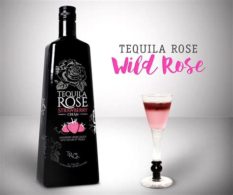Strain into the prepared martini glass and garnish with the toasted marshmallow. Wild Rose Recipe Short Glass 0.75 oz. Tequila Rose 0.75 oz ...