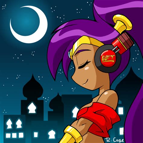 Shantae Headphones Pic By Rongs1234 On Deviantart