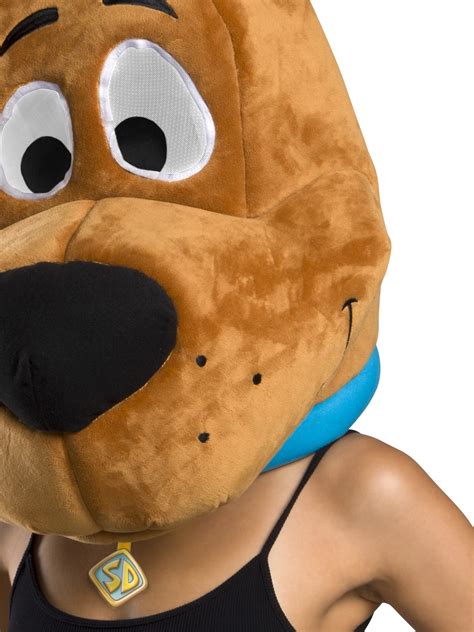 Scooby Doo Mascot Mask Adult Womens At Mighty Ape Nz