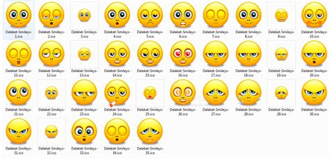 Download Deleket Smileys Icons
