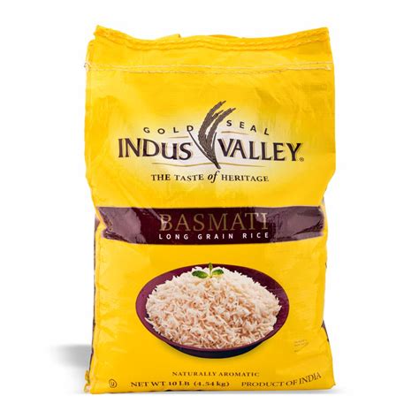 Indus Valley Basmati Rice 10 Lb Kradjian
