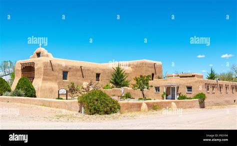 New Mexico Rio Arriba County Abiquiu Church Of St Thomas The