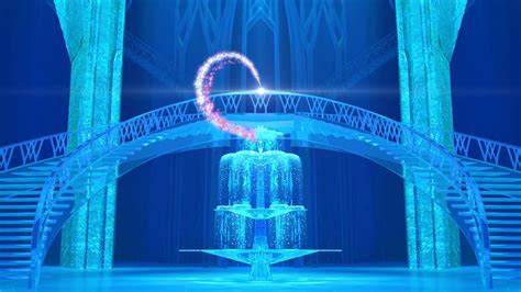 Disney Frozen Ice Palace Magic Pixie Dust Vfx For Theater Background