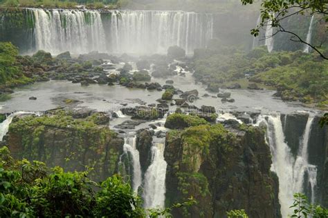 Iguazu Falls In South America Stock Photo Image Of Vacation