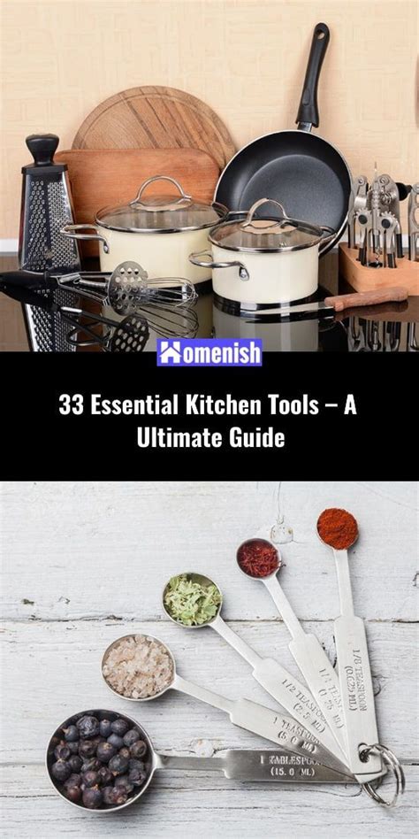 33 Essential Kitchen Tools A Ultimate Guide Homenish Essential