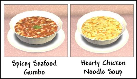 Mod The Sims Homestyle Pair O Soups