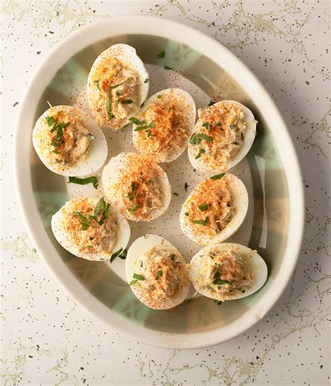 Crab Deviled Eggs Recipe How To Make Crab Deviled Eggs Hank Shaw