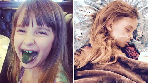 Aunts Heartbreaking Tribute To Seven Year Old Niece Killed By Brain
