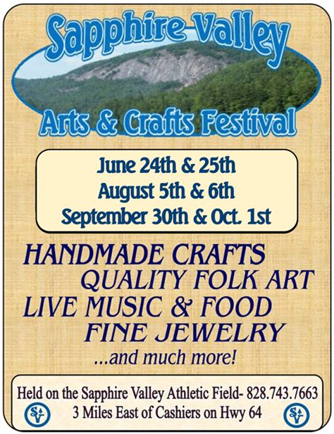Sapphire Valley Arts And Crafts Festival Sapphire Valley Resort